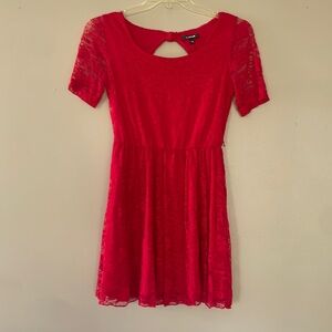 Red Lace Dress